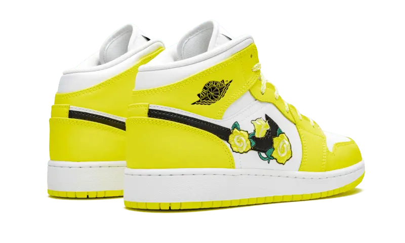 Air Jordan 1 Mid Dynamic Yellow - AV5174-700