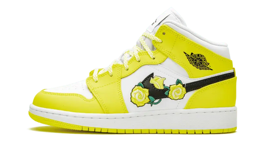 Air Jordan 1 Mid Dynamic Yellow - AV5174-700