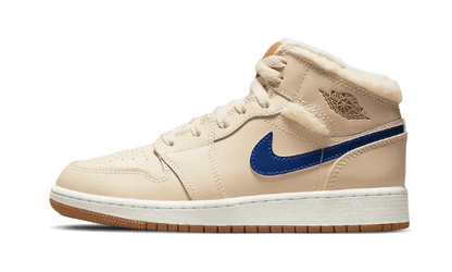 Air Jordan 1 Mid Fleece Pearl White - DO2207-264