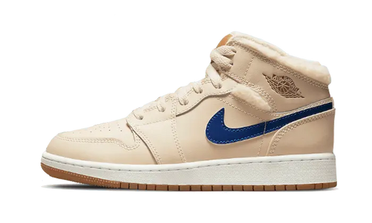 Air Jordan 1 Mid Fleece Pearl White - DO2207-264