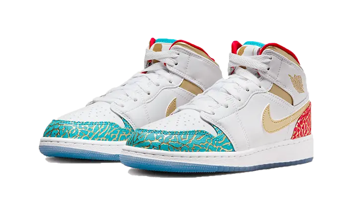 Air Jordan 1 Mid UNC to Chicago