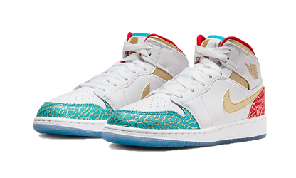 Air Jordan 1 Mid UNC to Chicago