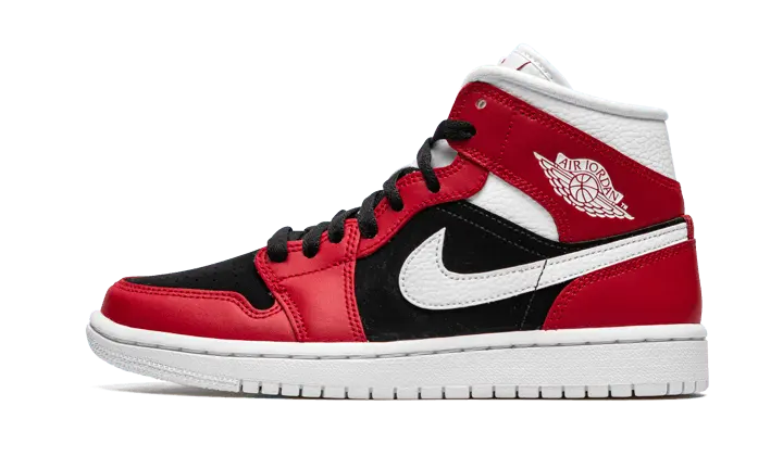 Air Jordan 1 Mid Gym Red Black - BQ6472-601