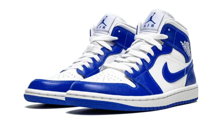 Air Jordan 1 Mid Kentucky Blue - BQ6472-104