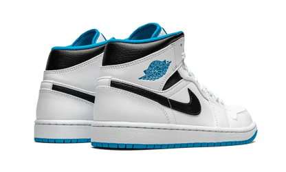 Air Jordan 1 Mid Laser Blue - 554724-141