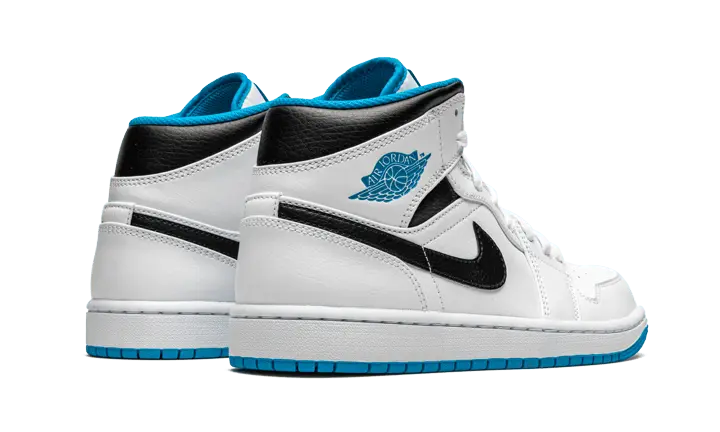 Air Jordan 1 Mid Laser Blue - 554724-141