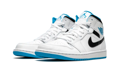 Air Jordan 1 Mid Laser Blue - 554724-141