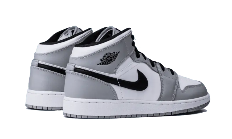 Air Jordan 1 Mid Light Smoke Grey - 554725-092