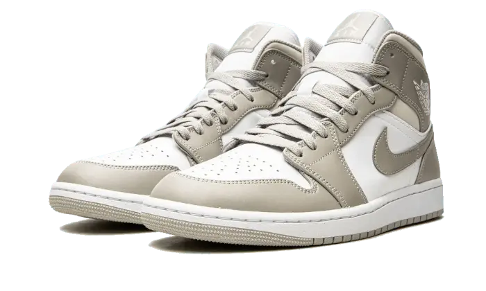 Air Jordan 1 Mid Linen - 554724-082