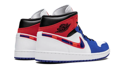 Air Jordan 1 Mid Multicolor Swoosh - 852542-146