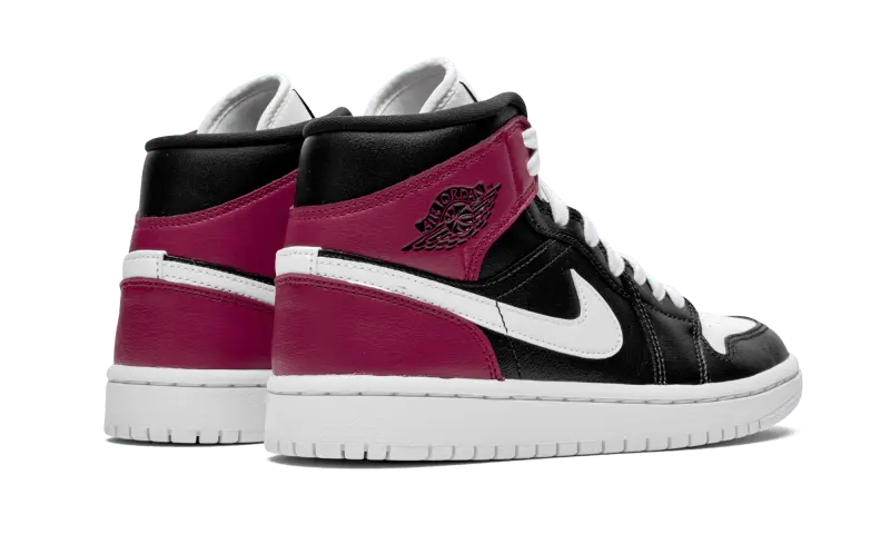 Air Jordan 1 Mid Noble Red - BQ6472-016