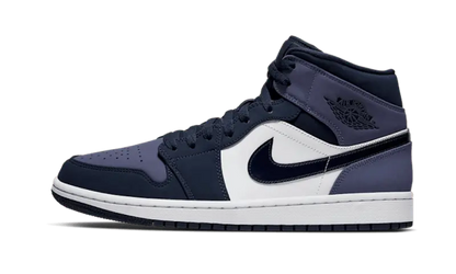 Air Jordan 1 Mid Obsidian Sanded Purple - 554724-445