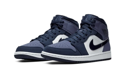 Air Jordan 1 Mid Obsidian Sanded Purple - 554724-445