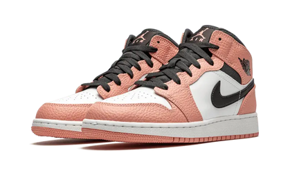 Air Jordan 1 Mid Pink Quartz - 555112-603