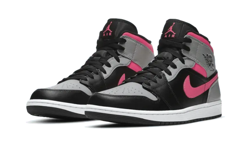 Air Jordan 1 Mid Pink Shadow - 554724-059