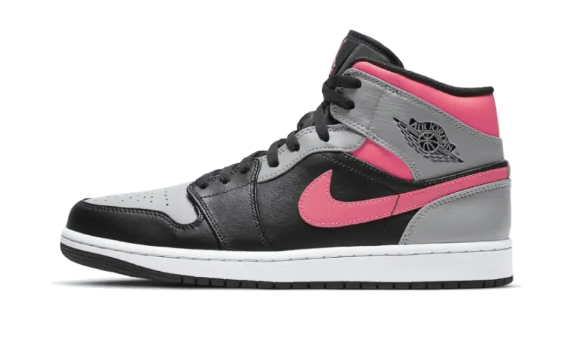 Air Jordan 1 Mid Pink Shadow - 554724-059