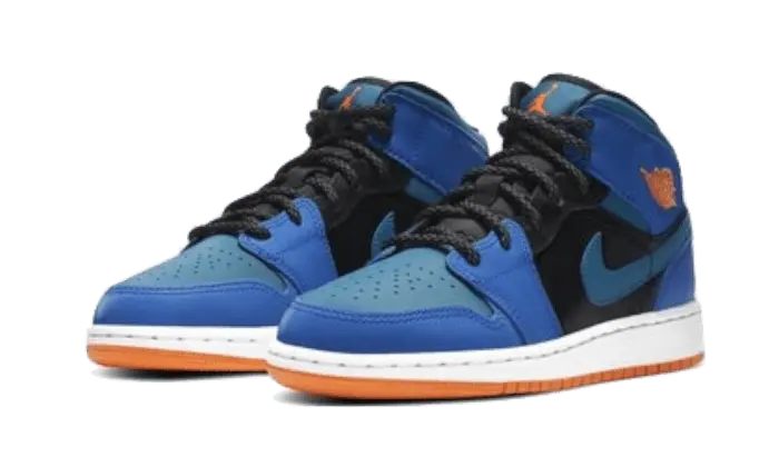 Air Jordan 1 Mid Racer Blue - 554725-440