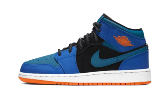 Air Jordan 1 Mid Racer Blue - 554725-440