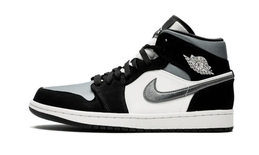 Air Jordan 1 Mid Satin Grey Toe - 852542-011