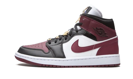 Air Jordan 1 Mid SE Black Dark Beetroot - CZ4385-016