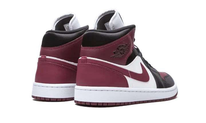 Air Jordan 1 Mid SE Black Dark Beetroot - CZ4385-016