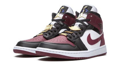 Air Jordan 1 Mid SE Black Dark Beetroot - CZ4385-016