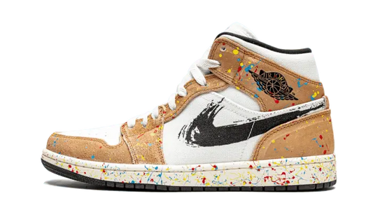 Air Jordan 1 Mid SE Brushstroke - DA8005-100