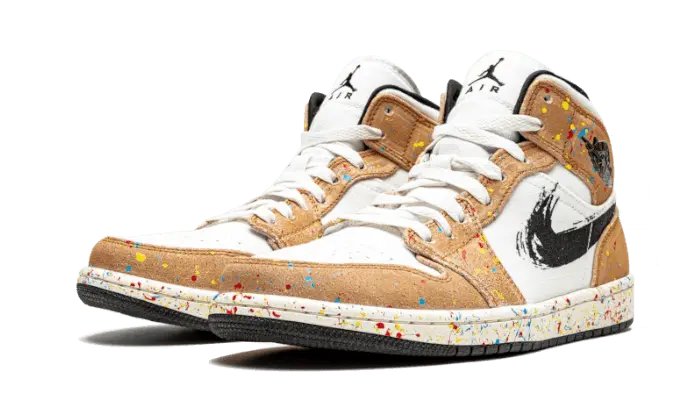 Air Jordan 1 Mid SE Brushstroke - DA8005-100