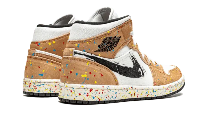 Air Jordan 1 Mid SE Brushstroke - DA8005-100