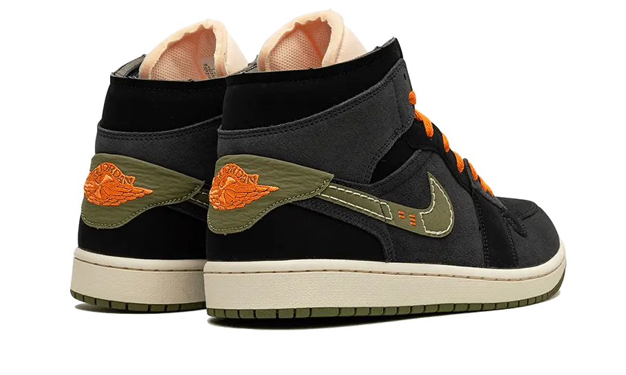 Air Jordan 1 Mid SE Craft Anthracite Light Olive