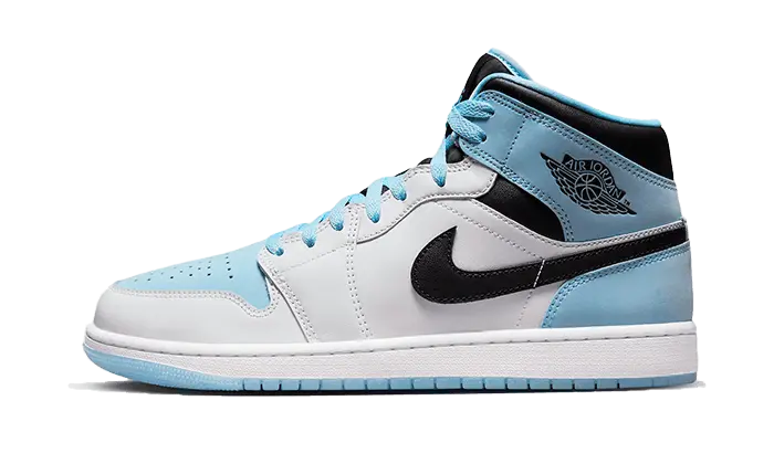 Air Jordan 1 Mid SE Ice Blue Black - MTHOR SHOP