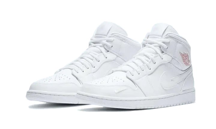 Air Jordan 1 Mid SE Nike Swoosh On Tour - CW7589-100