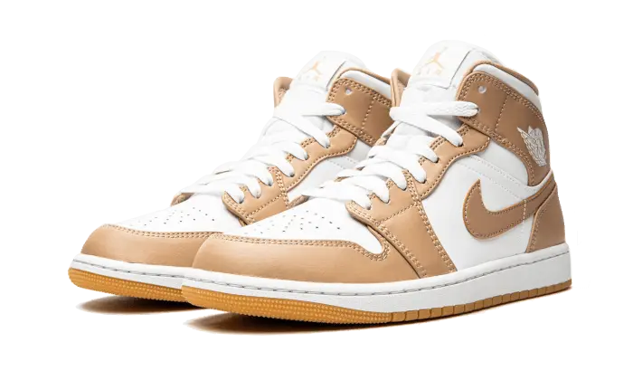 Air Jordan 1 Mid Tan Gum - 554724-271