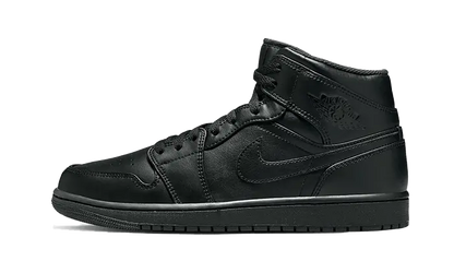 Air Jordan 1 Mid Triple Black (2022)