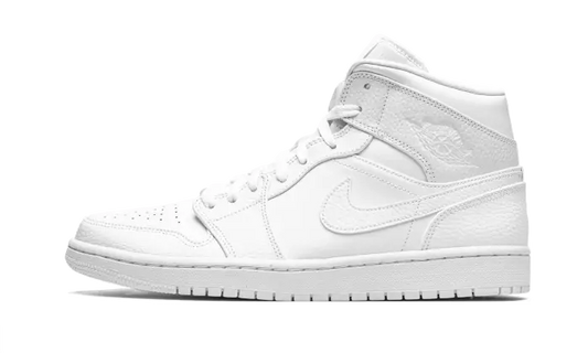 Air Jordan 1 Mid Triple White (2020)