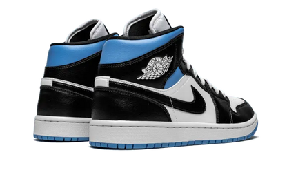 Air Jordan 1 Mid Royal Black and Blue - BQ6472-102