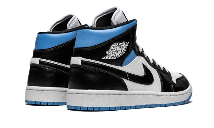 Air Jordan 1 Mid Royal Black and Blue - BQ6472-102