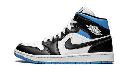 Air Jordan 1 Mid Royal Black and Blue - BQ6472-102