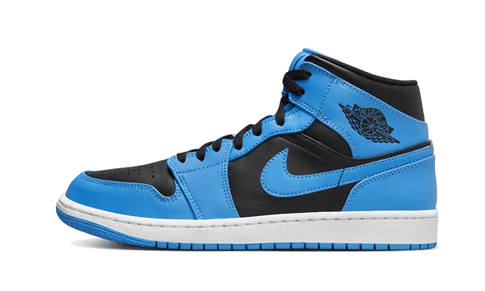 Air Jordan 1 Mid University Blue Black