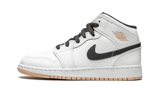 Air Jordan 1 Mid White Arctic Orange - 554725-180