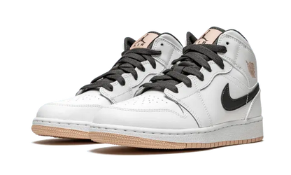 Air Jordan 1 Mid White Arctic Orange - 554725-180