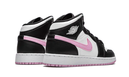 Air Jordan 1 Mid White Black Light Arctic Pink - 555112-103