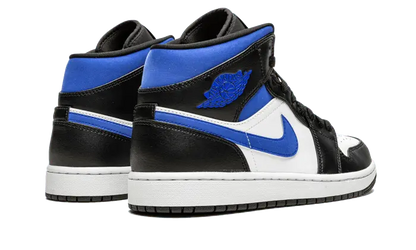 Air Jordan 1 Mid White Black Royal - 554724-140