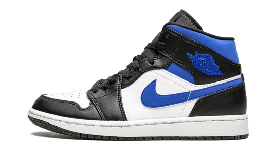 Air Jordan 1 Mid White Black Royal - 554724-140