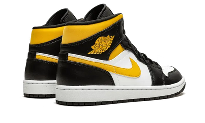 Air Jordan 1 Mid White Pollen Black - 554725-177