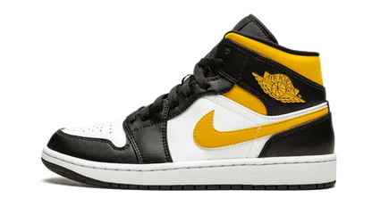 Air Jordan 1 Mid White Pollen Black - 554725-177