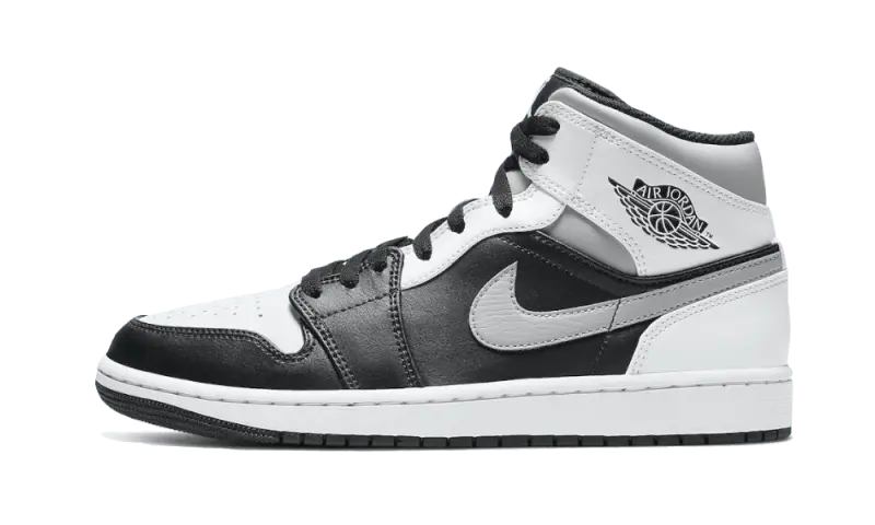 Air Jordan 1 Mid White Shadow - 554724-073