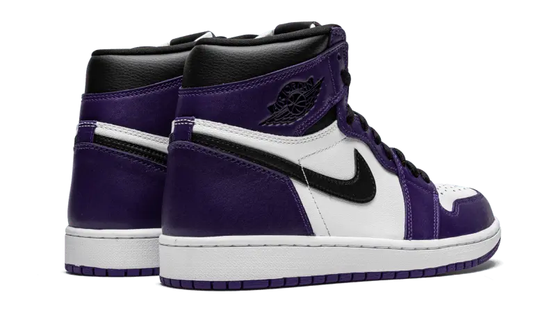 Air Jordan 1 Retro High OG Court Purple White - 555088-500