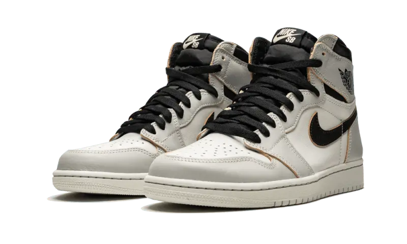 Air Jordan 1 Retro High OG Defiant Nike SB Light Bone - CD6578-006