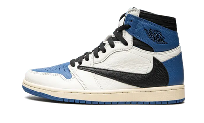 Air Jordan 1 Retro High OG SP Travis Scott Fragment Military Blue - DH…